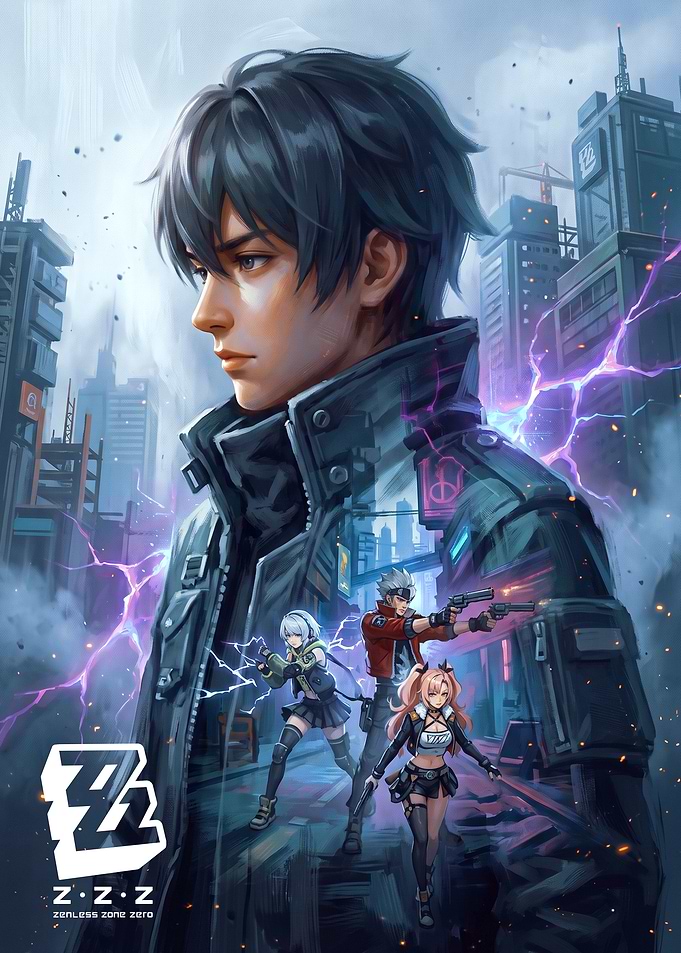 Zenless Zone Zero Game Poster