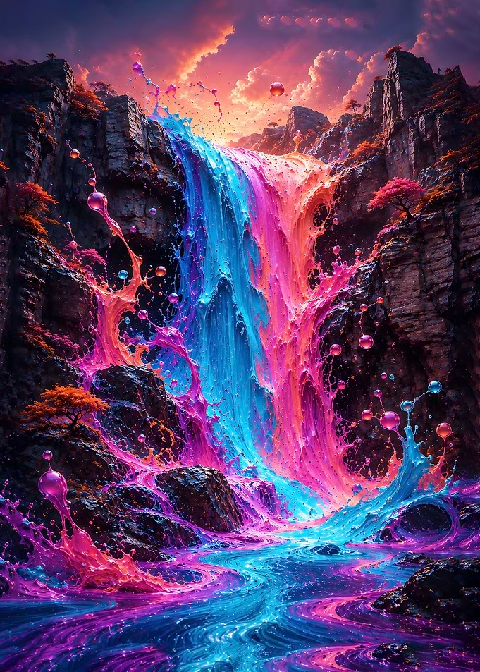 Liquid Waterfall Canyon