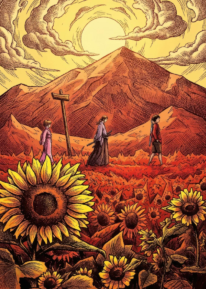Sunflower Field Journey