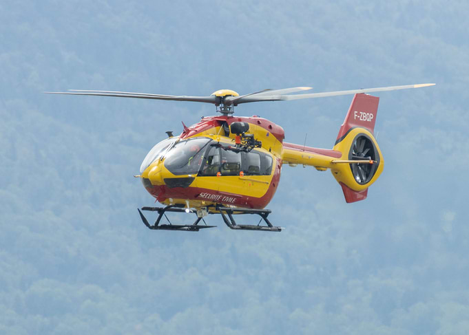 French Securite Civile Rescue Helicopter