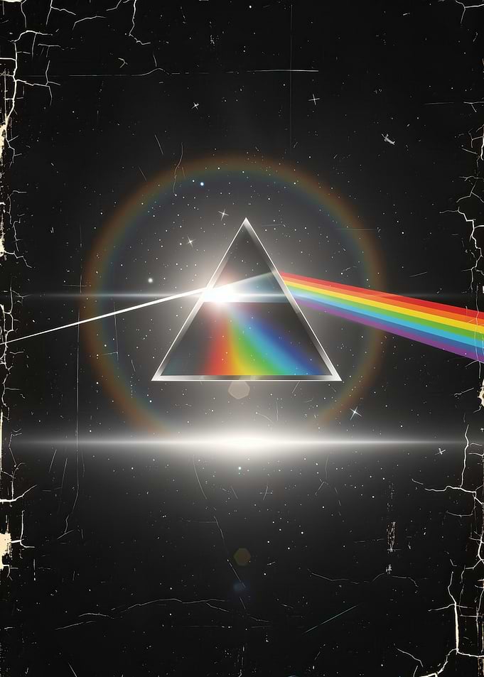 Pink Floyd Dark Side Prism Poster