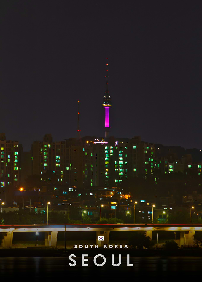 Seoul N Tower Night View