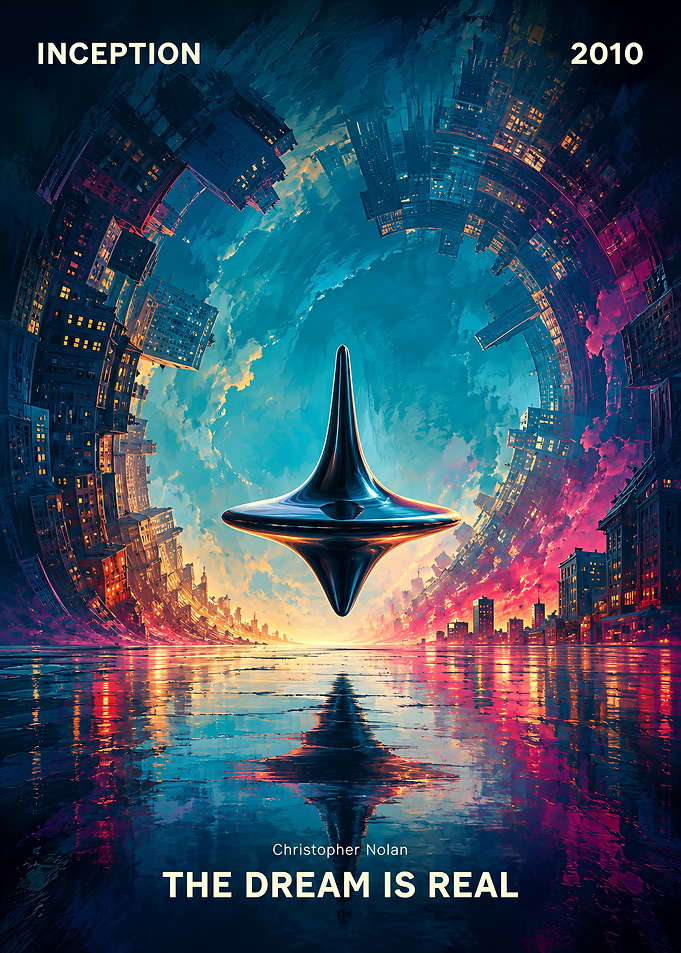 Inception Movie Poster Art