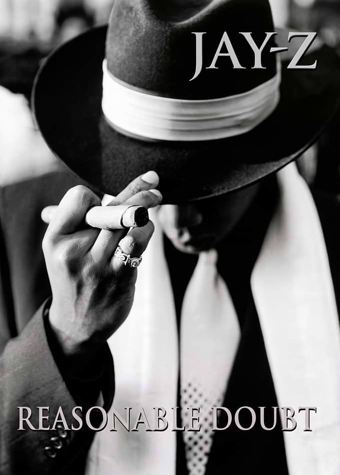 Reasonable Doubt Album Cover Art Poster