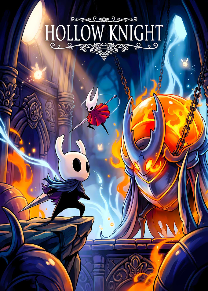 Hollow Knight Game Poster