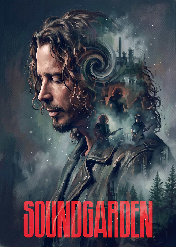 Chris Cornell Soundgarden Tribute Art