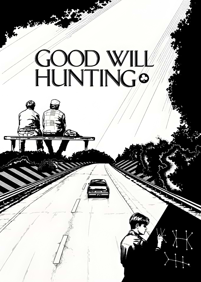 Good Will Hunting Minimalist Movie Poster