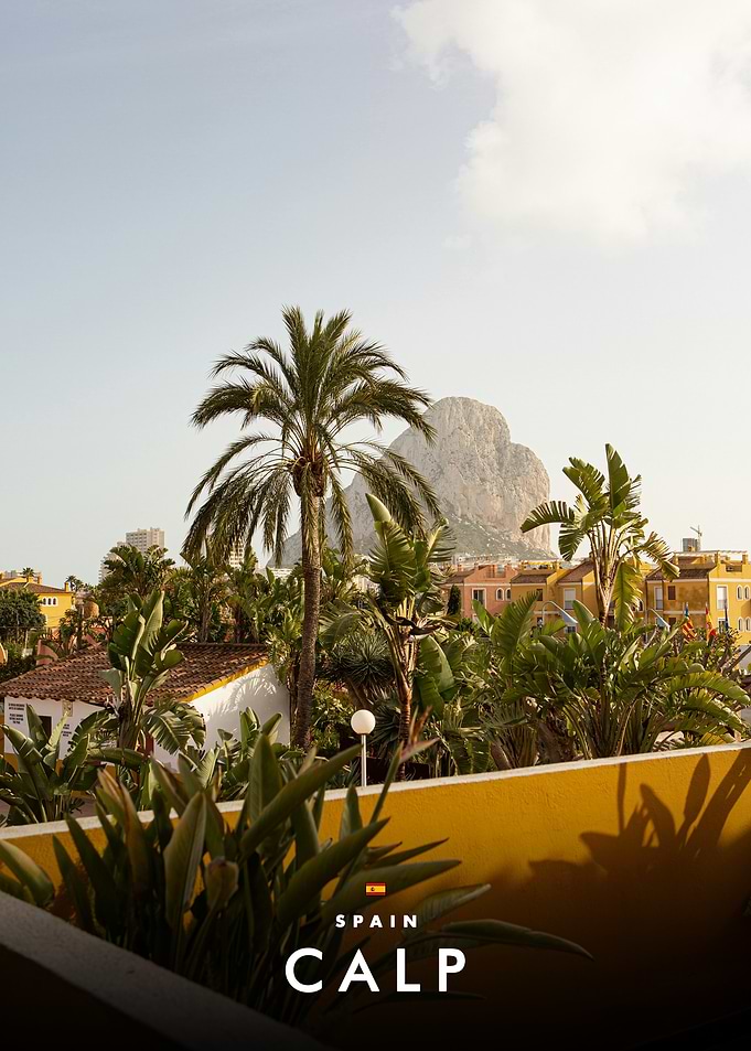 Scenic View of Calp Spain