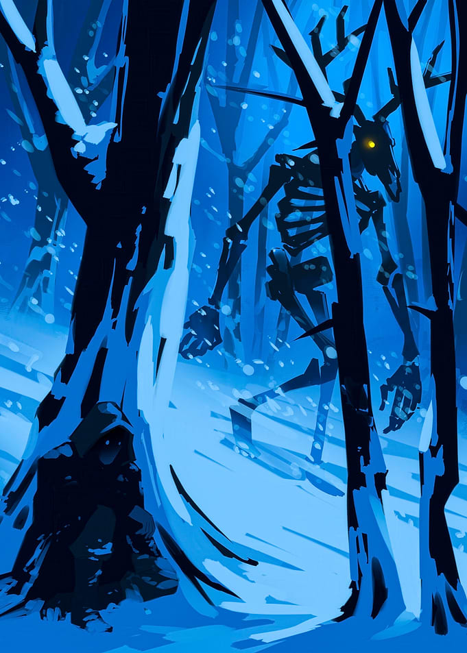 Stalked by a Wendigo in Winter
