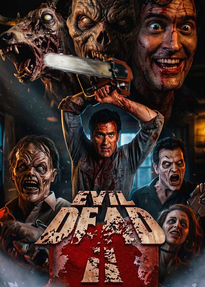 Evil Dead II Movie Poster