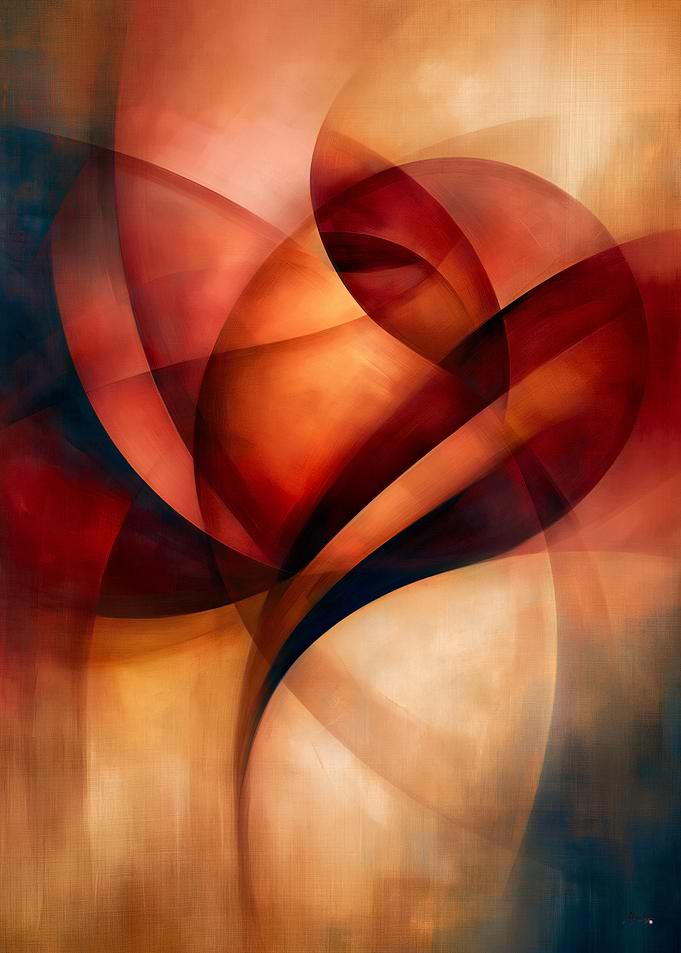 Bara Red Rose in Layered Ember