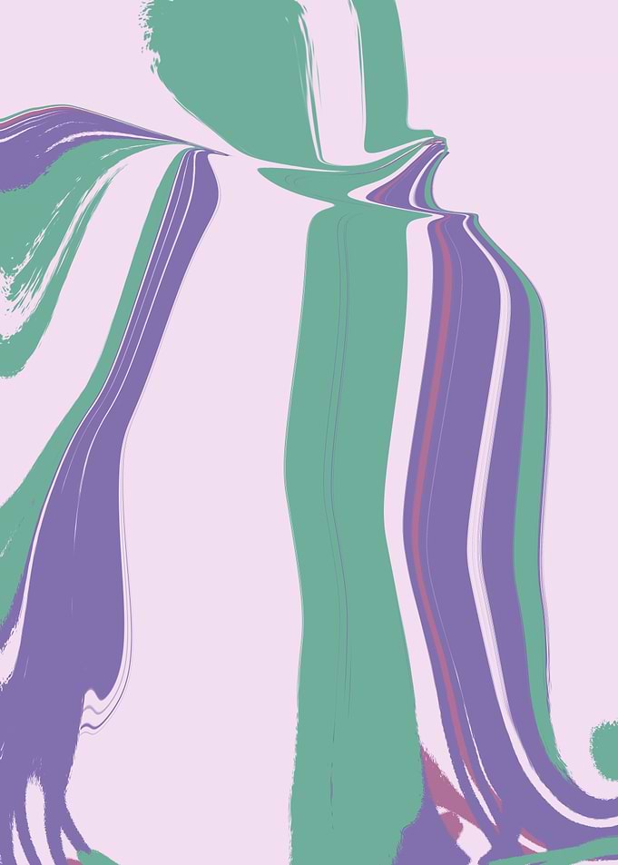 Abstract Pastel Swirl Pattern