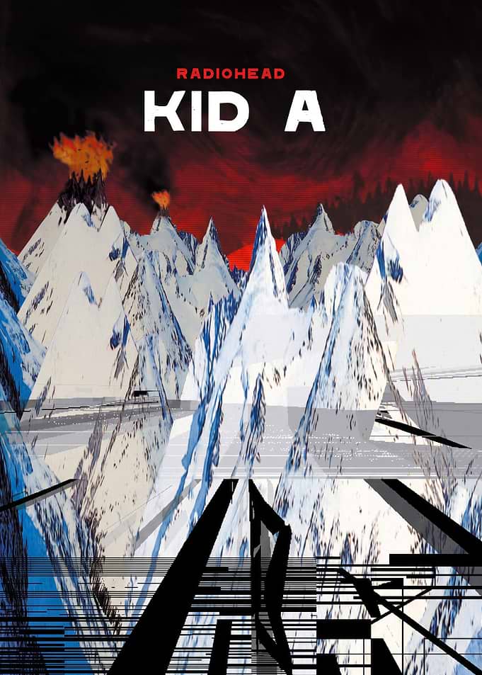 Kid A Album Cover Art Poster