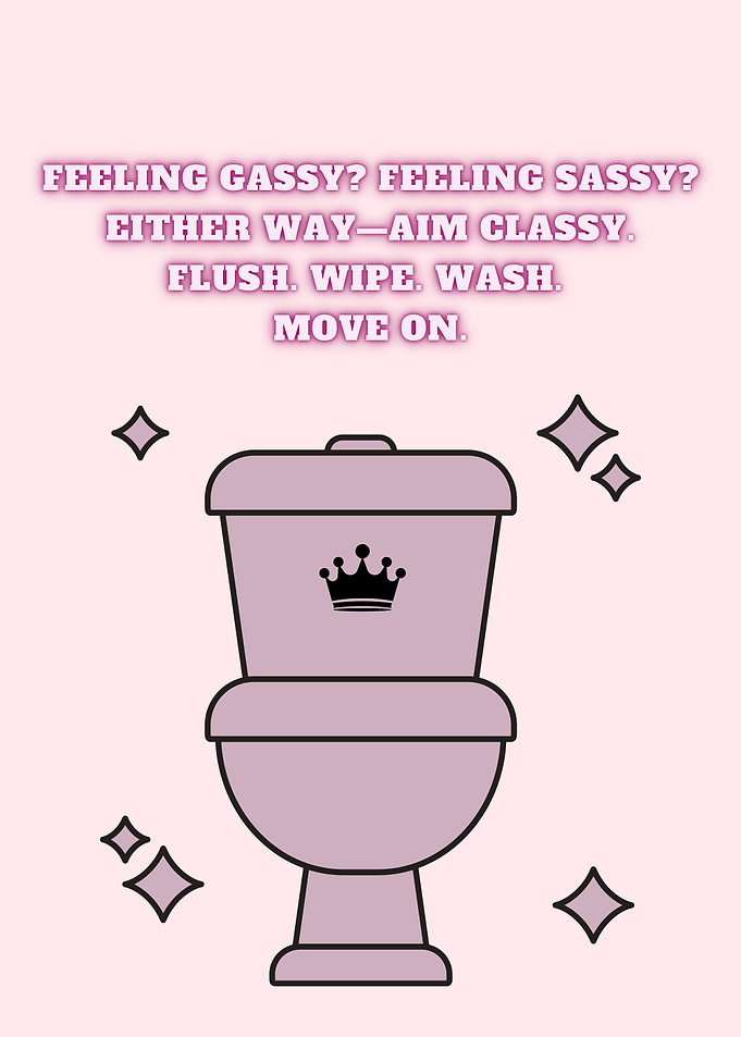 Funny Bathroom Wall Art