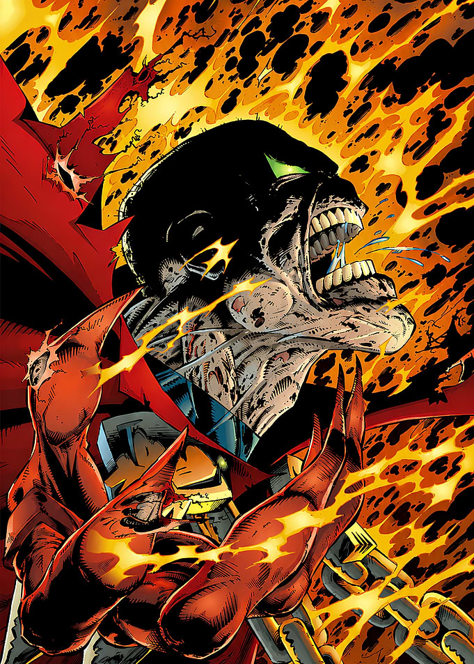 Spawn Screaming in Hellfire