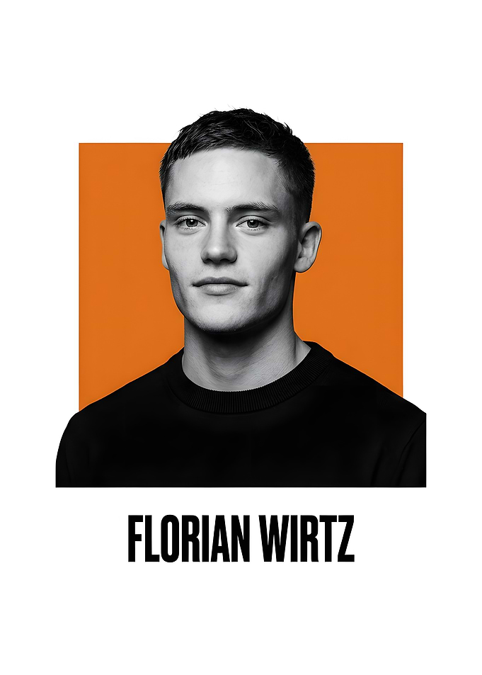 Florian Wirtz Portrait Graphic