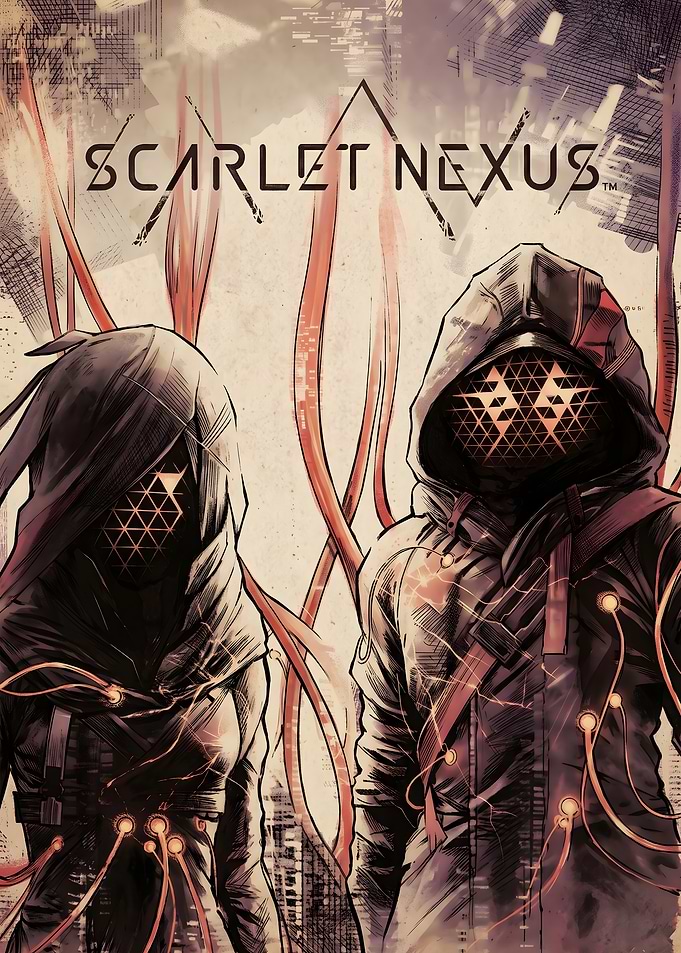 Scarlet Nexus Game Poster Art