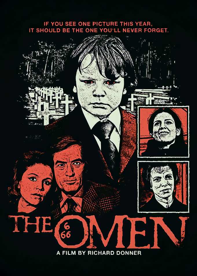 The Omen Movie Poster Art