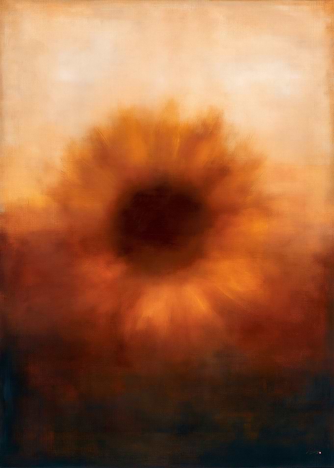Himawari Sunflower in Amber Haze