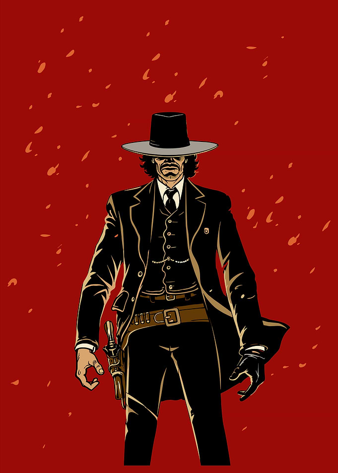 Western Style Illustration