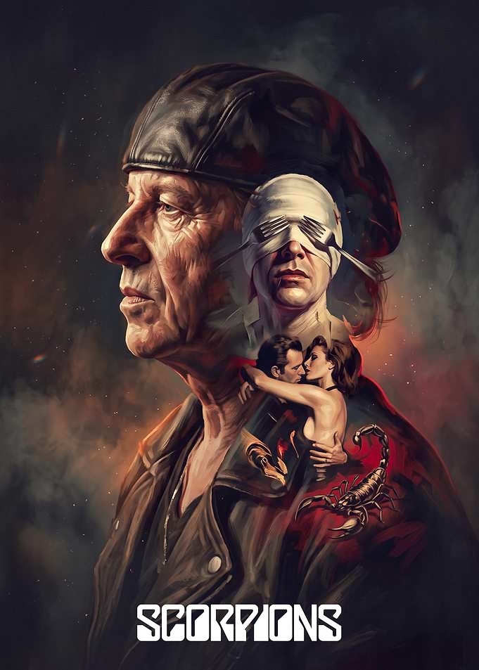 Scorpions Band Tribute Digital Art Poster