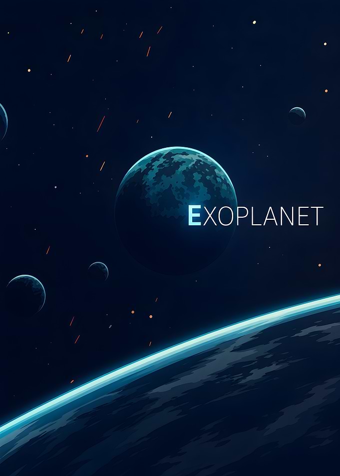Exoplanet Space Exploration Poster