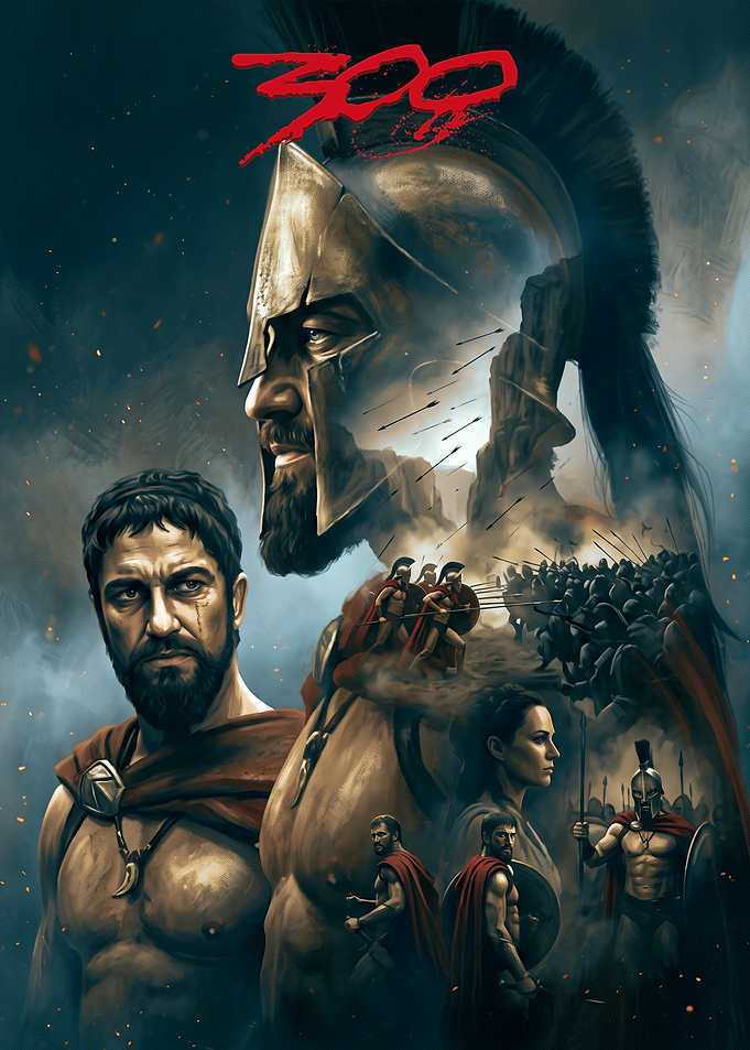 300 Movie Poster Art