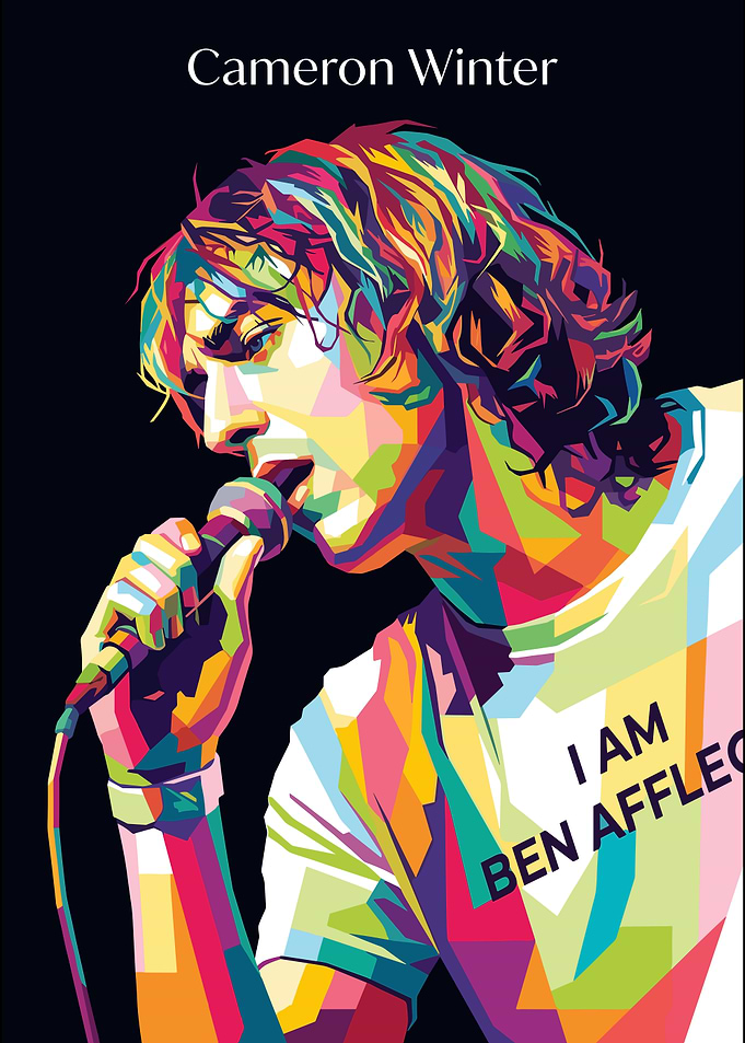 Cameron Winter Pop Art Portrait