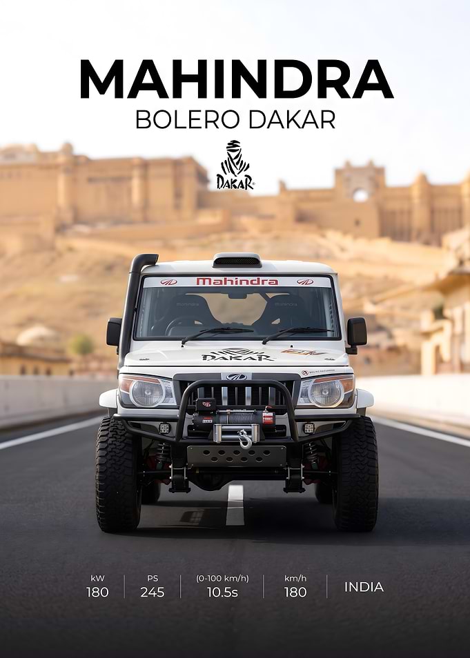 Mahindra Bolero Dakar Rally Concept