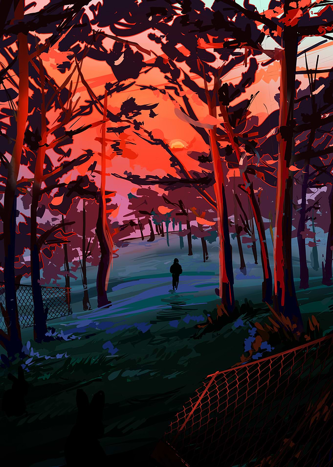 Red Sky at Night