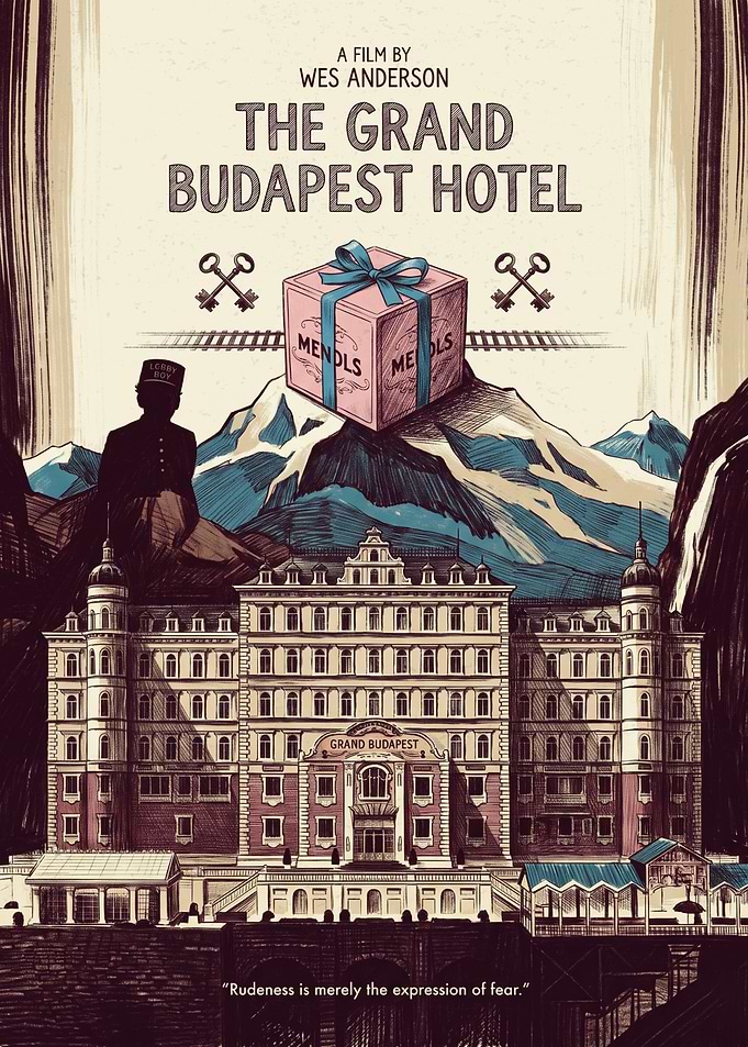 The Grand Budapest Hotel Aesthetic Mendls Box