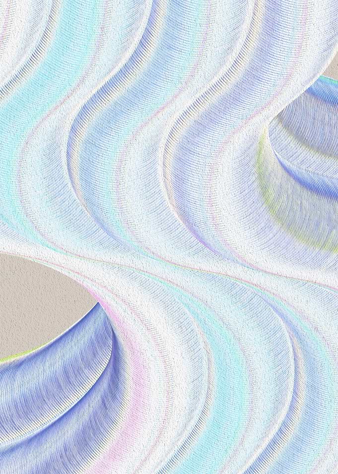 Abstract Pastel Wavy Texture