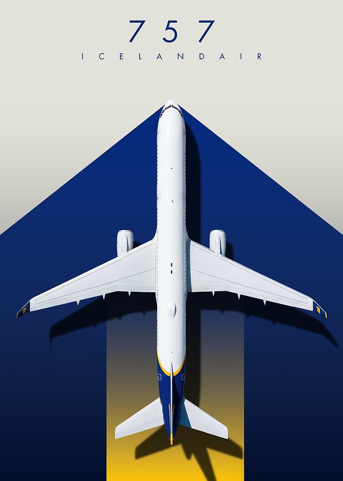 Majestic Icelandair 757 Northbound