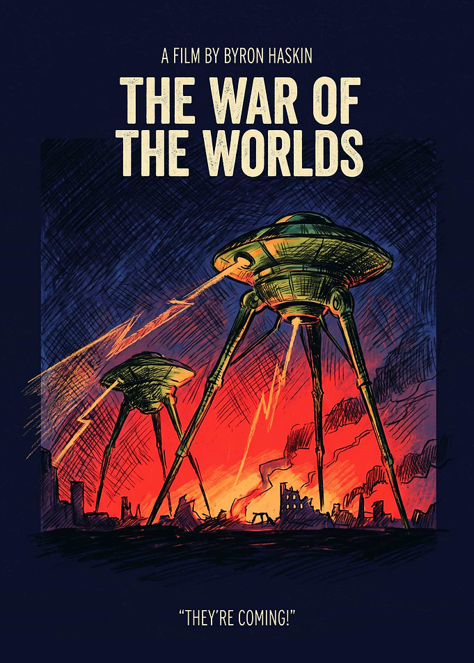 The War Of The Worlds Classic Sci Fi Alien Tripod