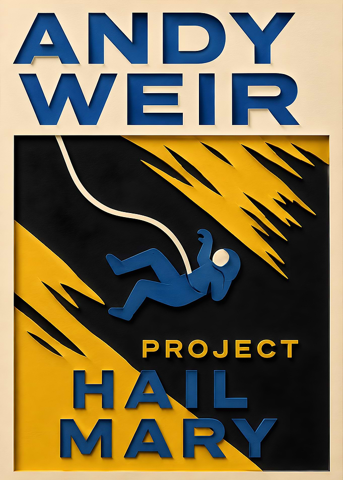 Project Hail Mary Book Cover Art