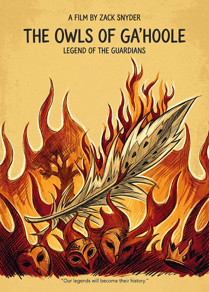 Owls Of GaHoole Flaming Talons And Feathers