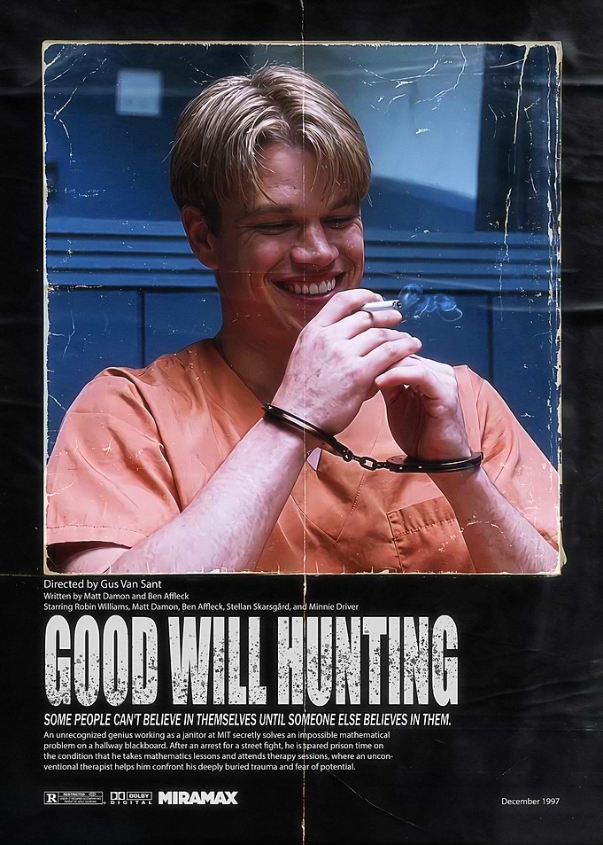 Good Will Hunting Movie Poster