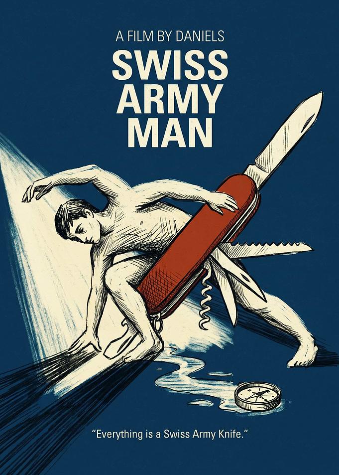 Swiss Army Man 2016 Indie Comedy Knife Human Jet Ski