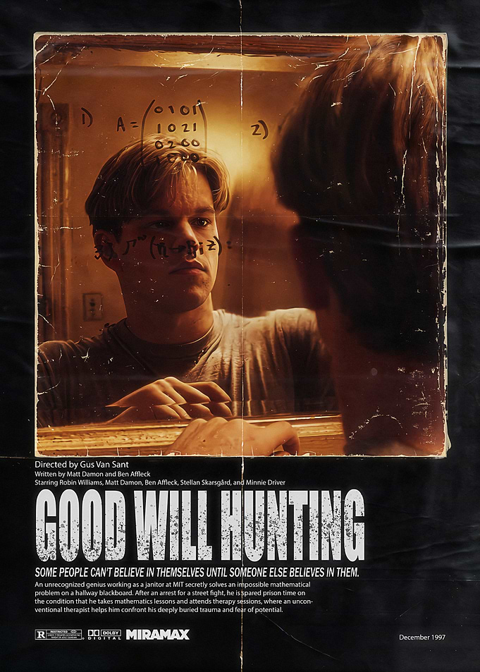 Good Will Hunting Movie Poster