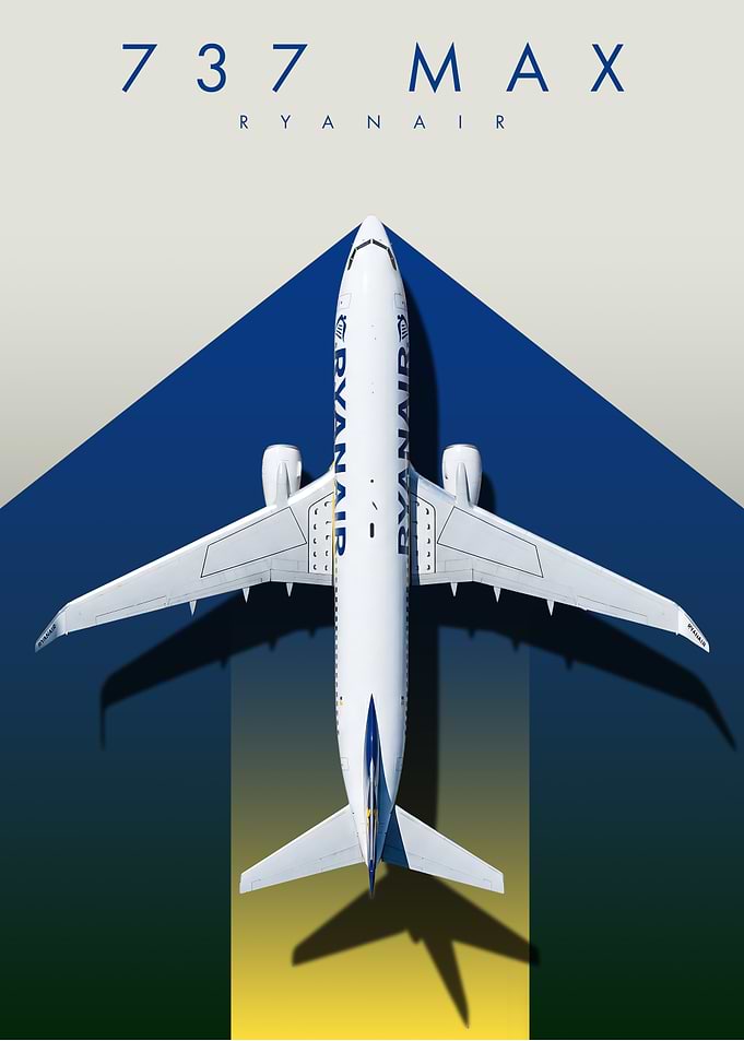 Ryanair Boeing 737 MAX Sky Runner