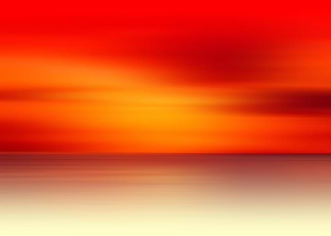 Abstract Sunset Motion Blur Background