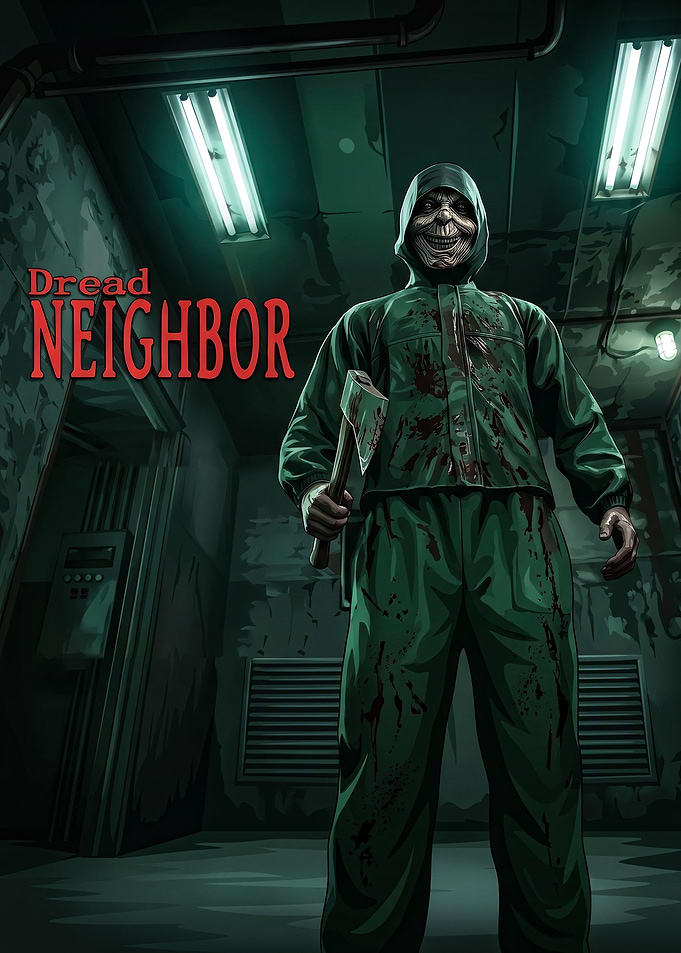 Dread Neighbor Horror Game Poster