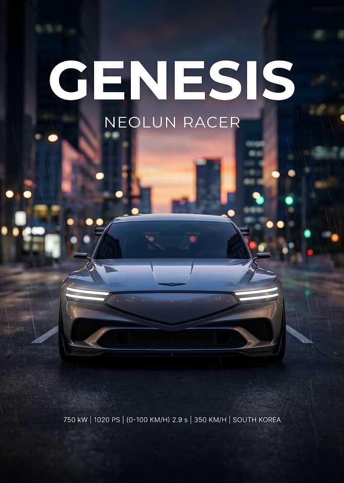 Genesis Neolun Racer Concept Car