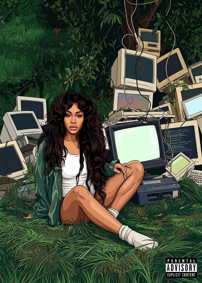 SZA Album Cover Art