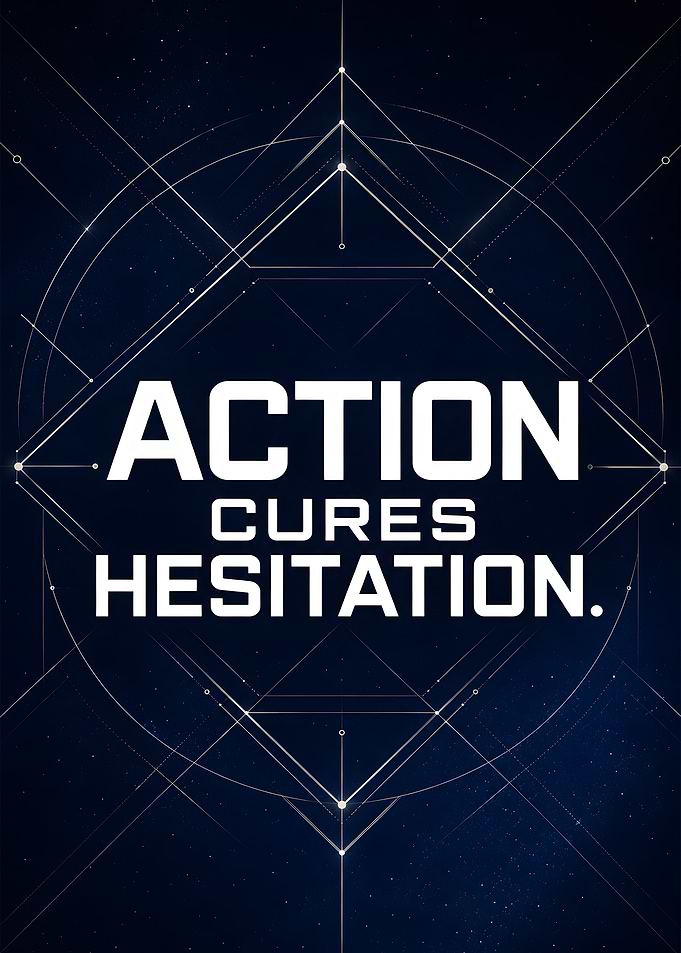 Action Cures Hesitation