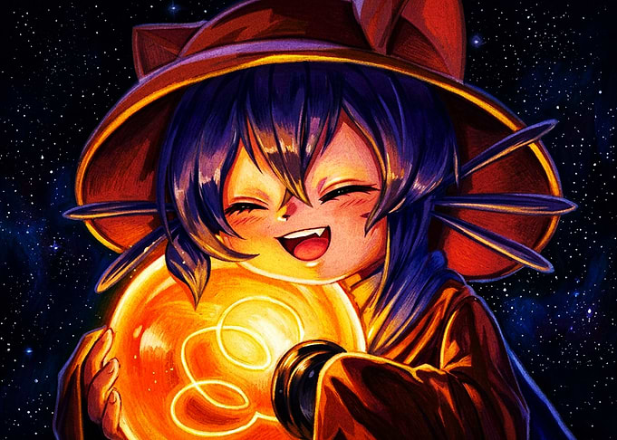 Niko from OneShot holding the lightbulb