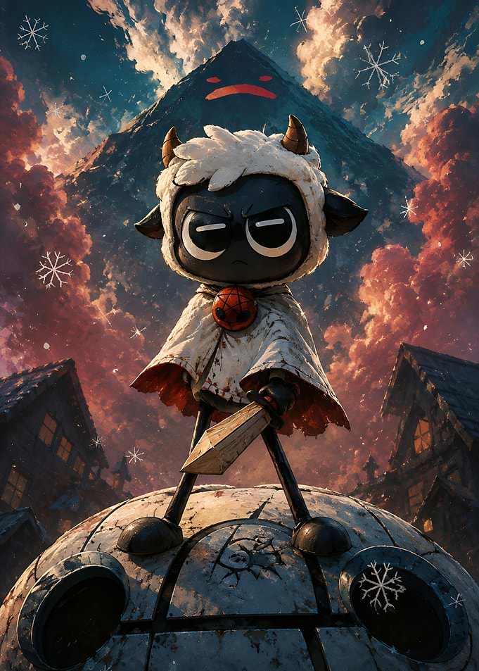 Cult of the Lamb Winter Warrior