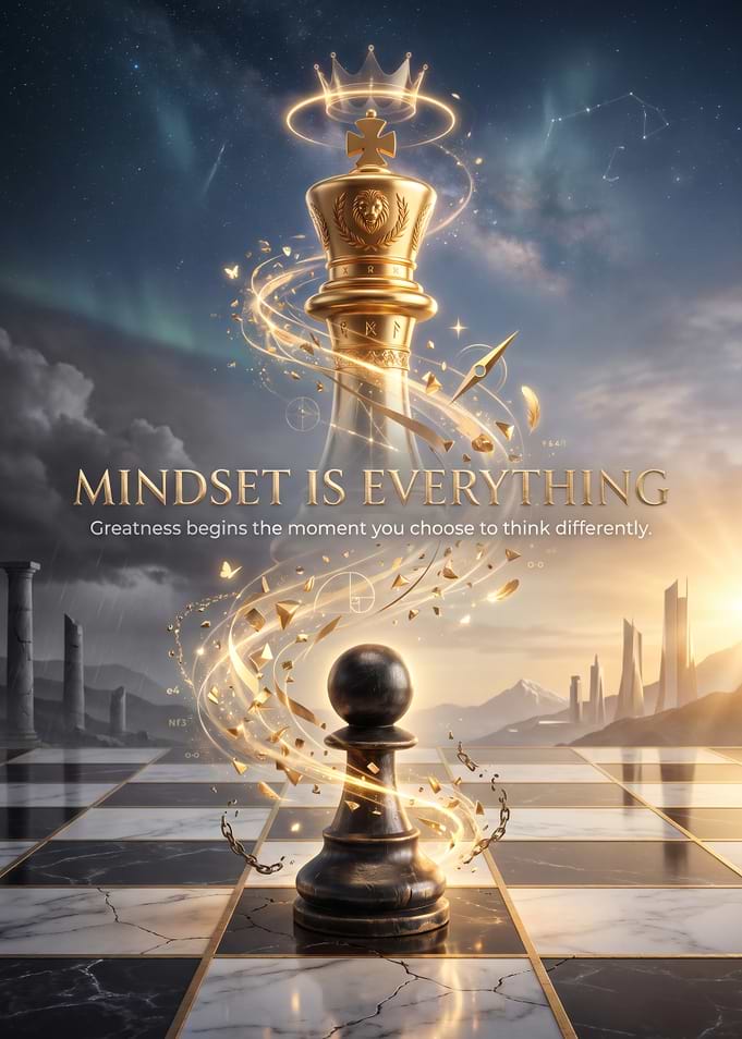 Mindset Is Everything Chess Motivation