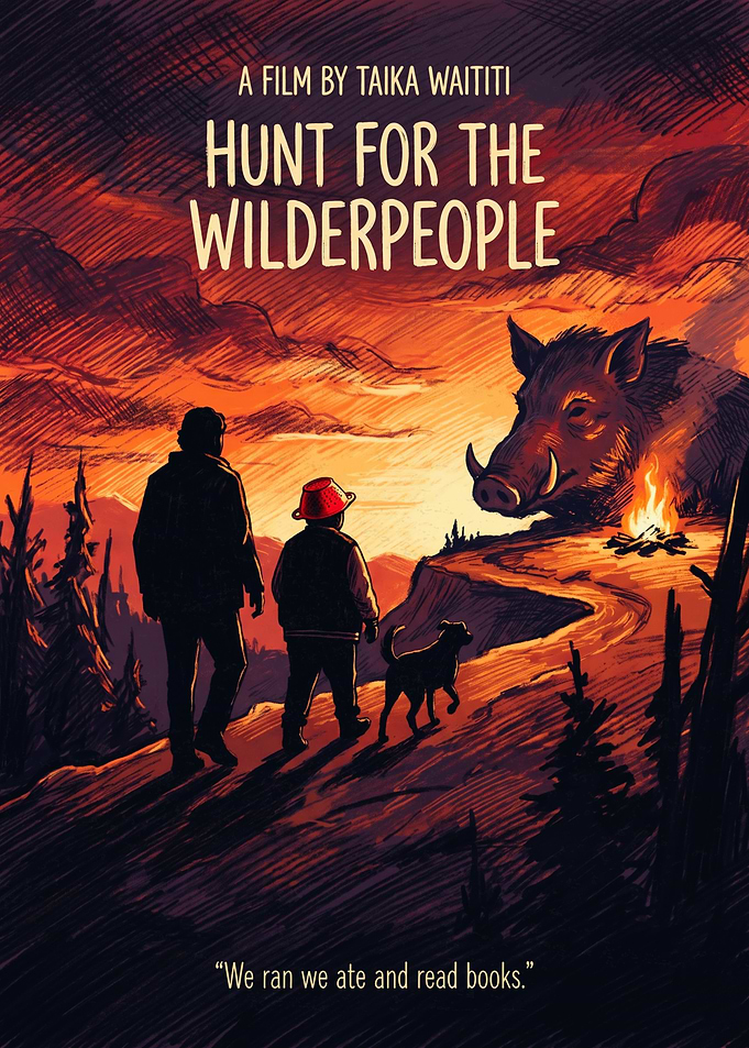 Hunt For The Wilderpeople Indie Comedy Giant Boar
