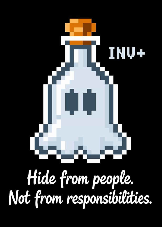 Invisibility Potion - Dark Edition